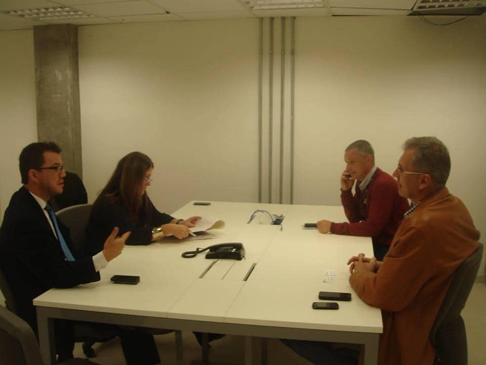 Promotores do Torcedor e da Infância reuniram-se com o COL