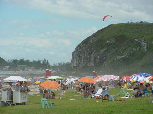 A praia de Torres