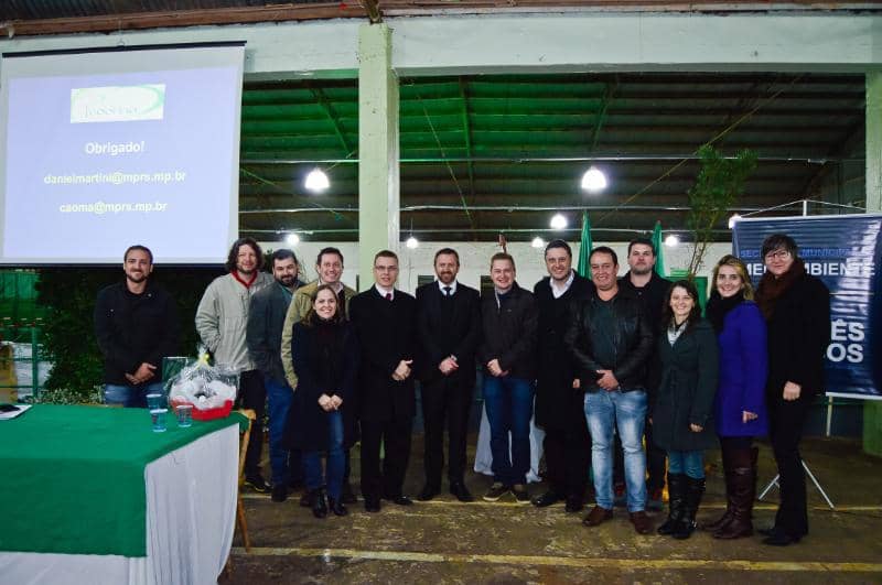 Bruno Bonamente, Daniel Martini e demais participantes do evento