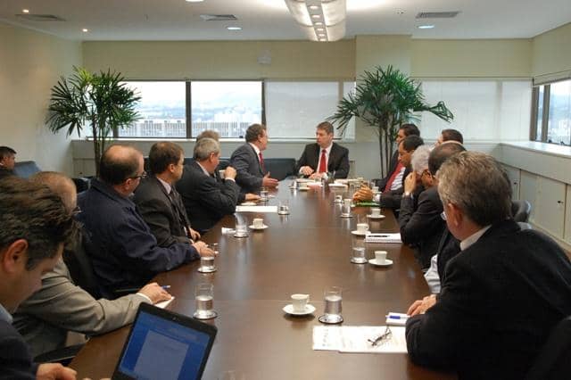 Encontro ocorreu no Gabinete do PGJ