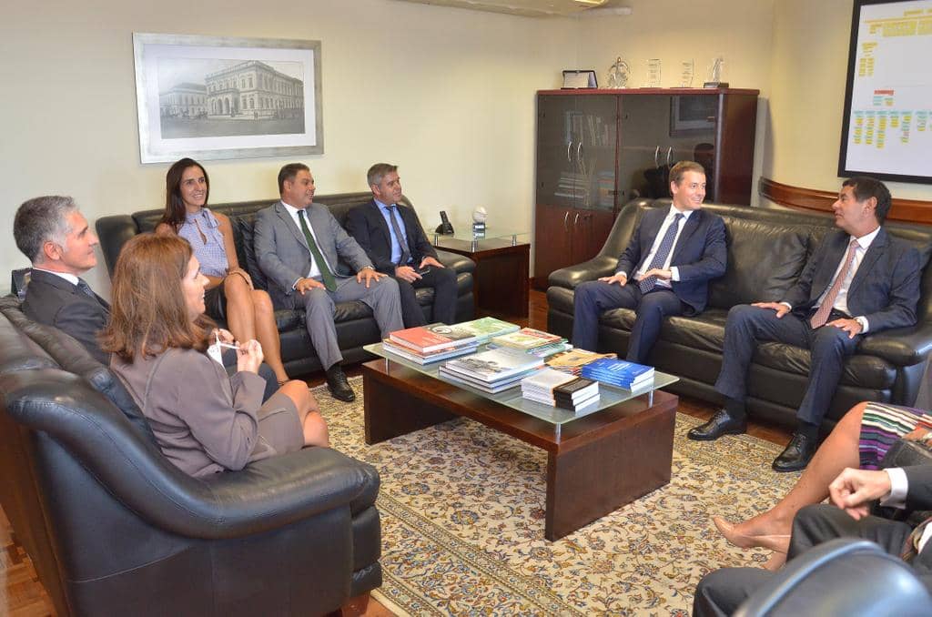 Membros do MP foram recebidos...