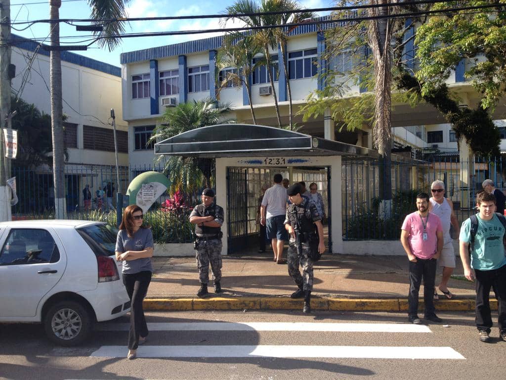 Local de votação no segundo turno estava limpo...