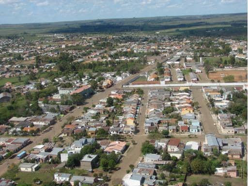 Vista aérea de Quaraí