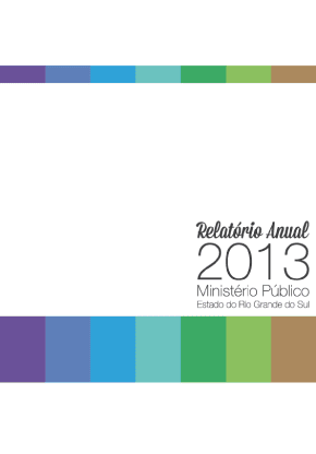 Relatório Anual 2013