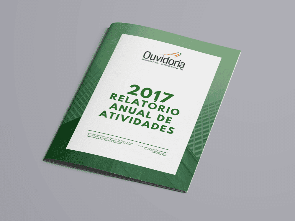 Relatório de Atividades 2017 - Ouvidoria MPRS